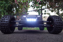 Load image into Gallery viewer, Arrma Talion EXB Front and Rear Lights Chrome ABS Frames Metal Brackets