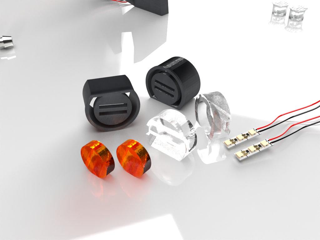 For RC 1/7 ARRMA FELONY 6S Front Rear Side Lights LED Light Kit Upgrade For RC 1/7 ARRMA FELONY 6S Front Rear Side Lights LED Light Kit Upgrade