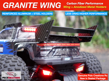Load image into Gallery viewer, Carbon Fiber Wing UPGRADED for ARRMA GRANITE High End Products + Hardware
