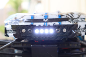 E-Revo 2.0 Carbon Fiber Bumper with Lights Included High Strength