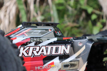 Load image into Gallery viewer, Roof Rack Body Protector Light Bars Stop White and Red for Arrma Kraton 6s