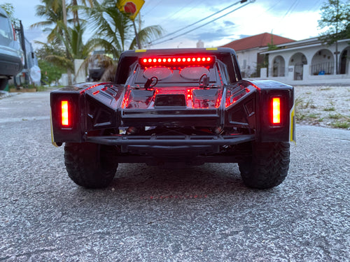 Taillights & Stop Light Bar for Losi Tenacity TT Pro Plug & Play Mini Light Bar Tail Lights