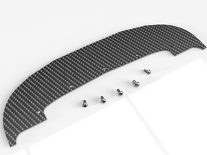 Front Splitter Carbon Fiber 3k for Arrma Infraction Mega Hardware Included