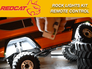 Rock Lights Extreme Intensity for Redcat Gen8 Scout II + Remote Control with 80 Modes
