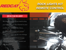 Load image into Gallery viewer, Rock Lights Extreme Intensity for Redcat Gen8 Scout II + Remote Control with 80 Modes