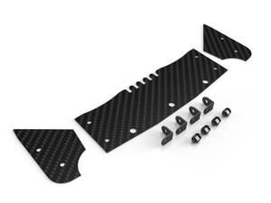Carbon Fiber Wing for Traxxas Rustler 2wd Upgraded Parts