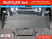 Load image into Gallery viewer, Rustler 4X4 Carbon Fiber Upgraded Wing + Hardware Full Kit