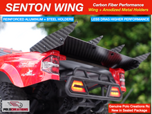 Load image into Gallery viewer, Carbon Fiber Wing Spoilers UPGRADED for ARRMA SENTON BLX MEGA Full Kit