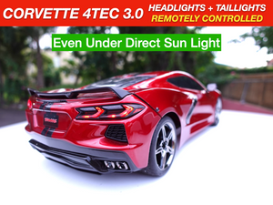 Smart Lights Kit for Traxxas Corvette 4 tec 3.0 Stop Reverse Brake Turn Signals Taillights Headlights