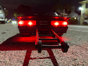 Headlights Taillights Fog Lights and Stop Lights for the New 5.0 Mustang Bodies for Drag Slash by Traxxas