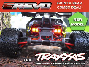 LED Lights Front And Rear Traxxas E-REVO 116 VXL & XL5 COMBO waterproof USA!