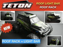 Load image into Gallery viewer, Roof Rack + Light Bar 10 Led for LATRAX TETON Bumper 4x4 waterproof USA