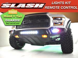 LED Lights Kit For Traxxas Raptor +Power Distribution Board by Polo Creations Rc USA