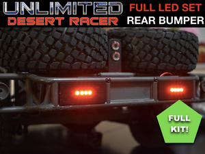 LED Light REAR BUMPER Kit for Unlimited Desert Racer UDR Traxxas Waterproof USA
