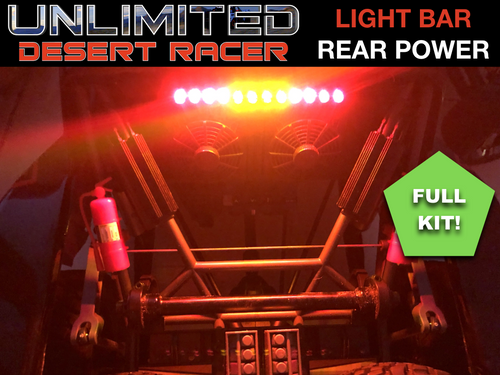 LED Lights for Traxxas Unlimited Desert Racer Waterproof Rear Tail lights UDR