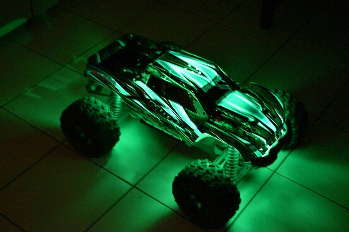 UnderGlow LED Light Bar Lamp Mount for 15 Traxxas X-MAXX XMAXX Waterpr ...