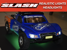 Load image into Gallery viewer, LED lights Front Headlights for Traxxas Slash 4x4 2WD waterproof White Amber Red