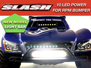 LED Light Front For RPM Bumper Traxxas SLASH 4x4 2wd waterproof headlights