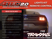 Load image into Gallery viewer, LED Lights Kit For Mustang Traxxas Taillights headlights by Polo Creations Rc