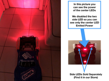 Load image into Gallery viewer, LED Lights Rear For Traxxas SLASH 4x4 2wd waterproof tail lights Center