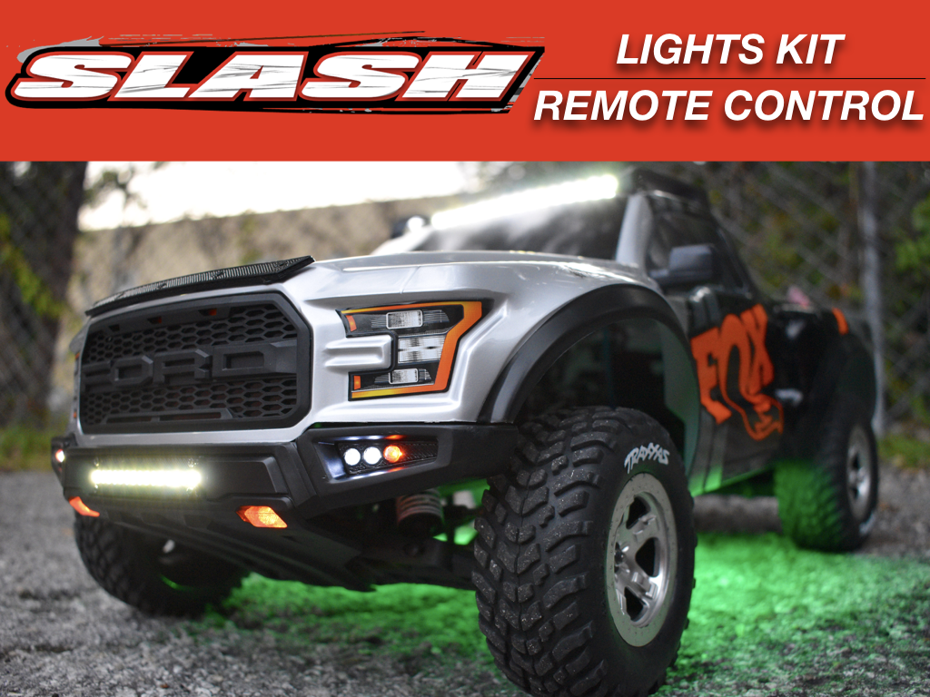 Raptor Rkc Lights LED Lights Kit For Traxxas Raptor +Power Distribution Board by Polo Cr ...
