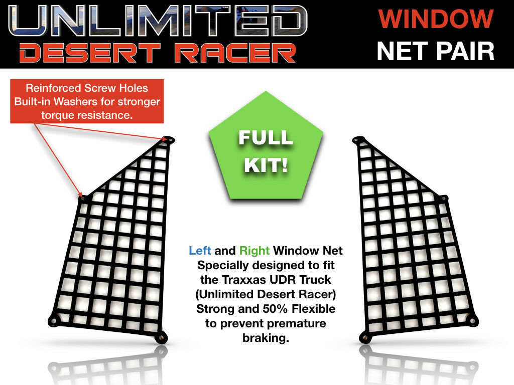 Window Net For Unlimited Desert Racer Traxxas UDR USA Fast Shipping ...