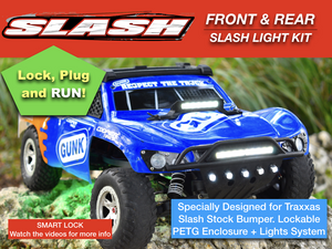 LED Lights Front And Rear Traxxas SLASH 4x4 2wd Ultimate VXL XL5 Light Bar