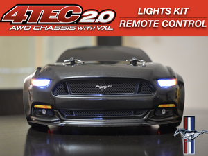 LED Lights Kit For Mustang Traxxas Taillights headlights by Polo Creations Rc
