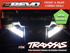 LED Lights Front And Rear Traxxas E-REVO 2.0 VXL & V1 COMBO 110 18 waterproof
