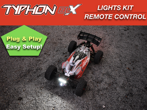 LED Lights Kit For Arrma Typhon 3s 6s + Power Distribution Board by Polo Creations Rc USA