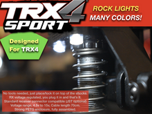 Load image into Gallery viewer, ROCK Lights Kit For TRX4 SPORT Traxxas Waterproof Full Kit by Polo Creations Rc