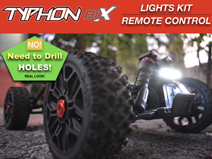 LED Lights Kit For Arrma Typhon 3s 6s + Power Distribution Board by Polo Creations Rc USA