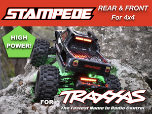 LED lights Front HeadLights & Taillights for Traxxas Stampede 4x4 waterproof