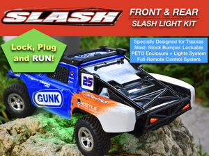 LED Lights Front And Rear Traxxas SLASH 4x4 2wd Ultimate VXL XL5 Light Bar