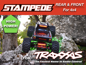 LED lights Front HeadLights & Taillights for Traxxas Stampede 4x4 waterproof