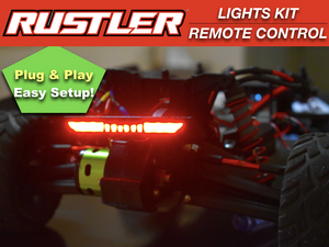 LED lights Front & Rear COMBO for Traxxas RUSTLER XL5 VXL waterproof