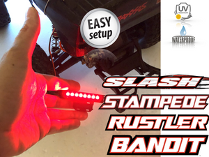 Traxxas 3678 Wheelie Bar Light Bar Slash, Stampede, Rustler, Bandit XL-5 VXL