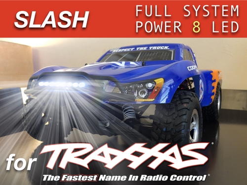 LED Light Bar Front For Traxxas SLASH 4x4 2wd waterproof headlights