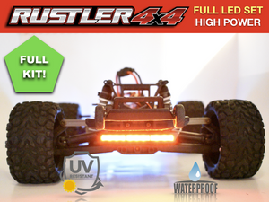 LED Lights Kit For Rustler 4x4 VXL XL-5 for Traxxas by Polo Creations Rc USA