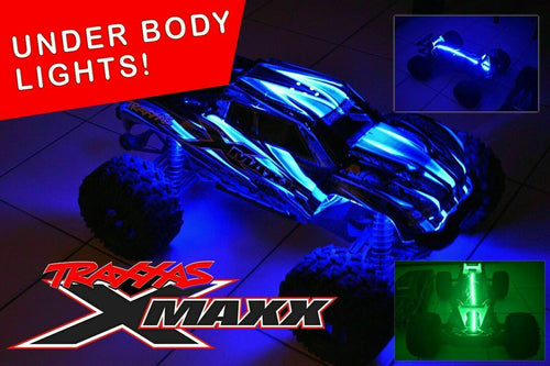 UnderGlow LED Light Bar Lamp Mount for 15 Traxxas X-MAXX XMAXX Waterproof