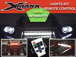 Lights Kit for Traxxas X-Maxx Stop Headlights Light Bar Taillights Power Distribution Board USA
