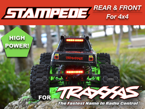 LED lights Front HeadLights & Taillights for Traxxas Stampede 4x4 waterproof