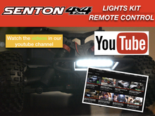 Load image into Gallery viewer, Arrma SENTON 3s BLX MEGA Lights Headlight LED Bar Taillights + Power Distribution Board